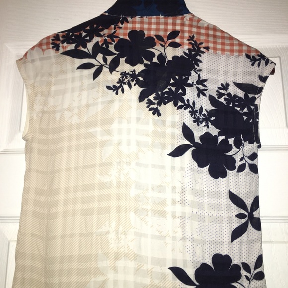 Eva Franco Hannah Top in Sahara Plaid Top Size XS - Picture 10 of 15